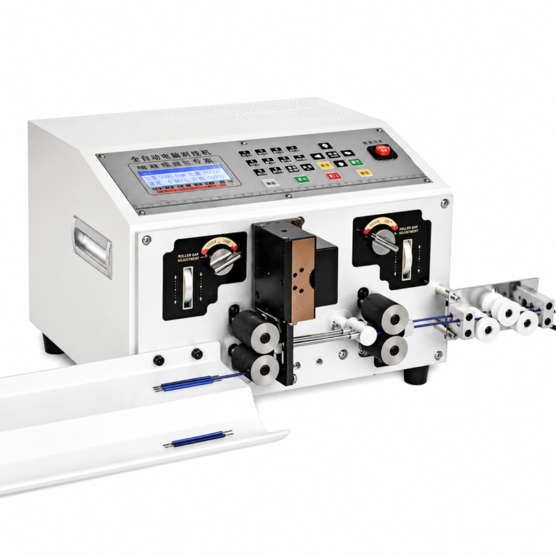 Automatic Double Wire Cutting Stripping Machine,Model No. UK-350